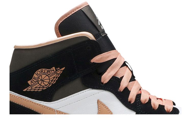 Jordan 1 Mid Peach Mocha (Women's)