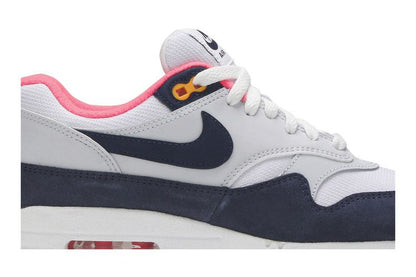 Nike Air Max 1 Pure Platinum Midnight Navy Racer Pink (Women's)