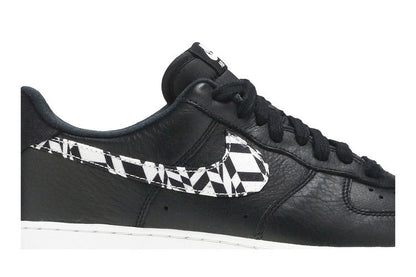 Nike Air Force 1 Low Black Pattern Swoosh