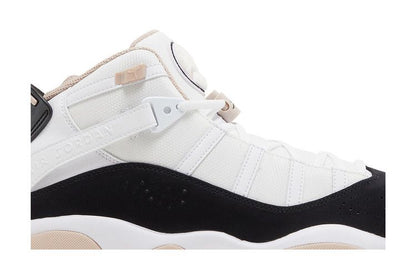 Jordan 6 Rings White Fossil Stone Black