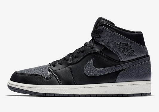 Jordan 1 Retro Mid Black Dark Grey