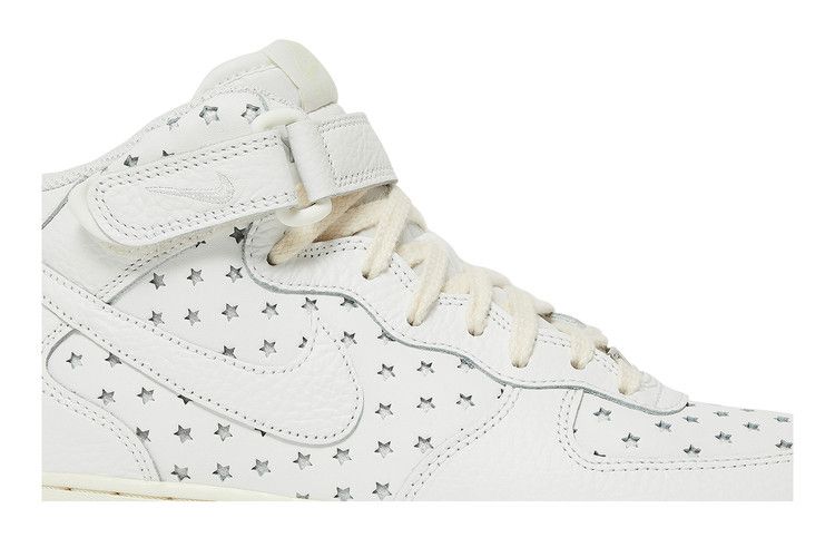 Nike Air Force 1 Mid Cut Out Stars Summit White (Women's)