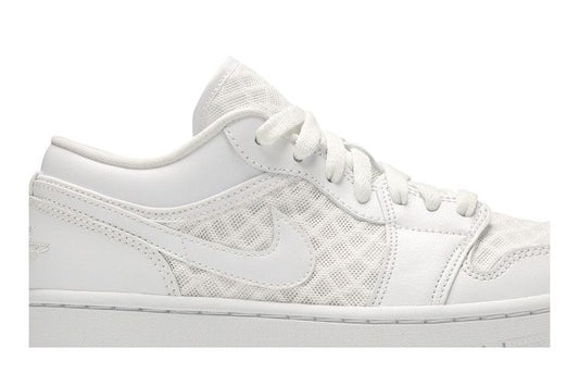 Jordan 1 Retro Low Breathe Triple White (Women's)