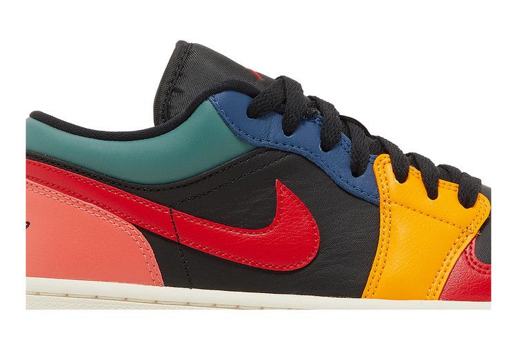 Air Jordan 1 Low SE Black Multi-Color (Women's)