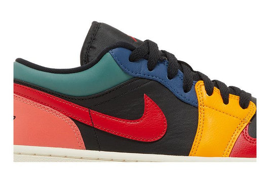 Air Jordan 1 Low SE Black Multi-Color (Women's)