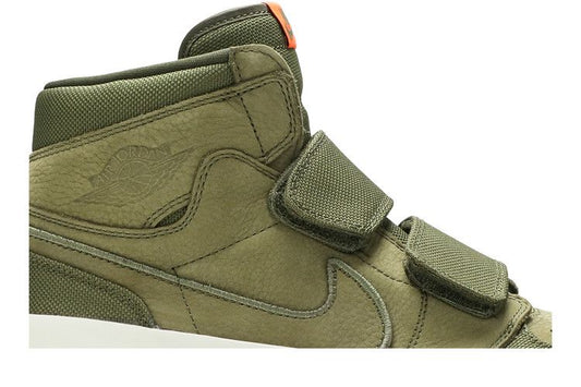 Jordan 1 Retro High Double Strap Olive Canvas