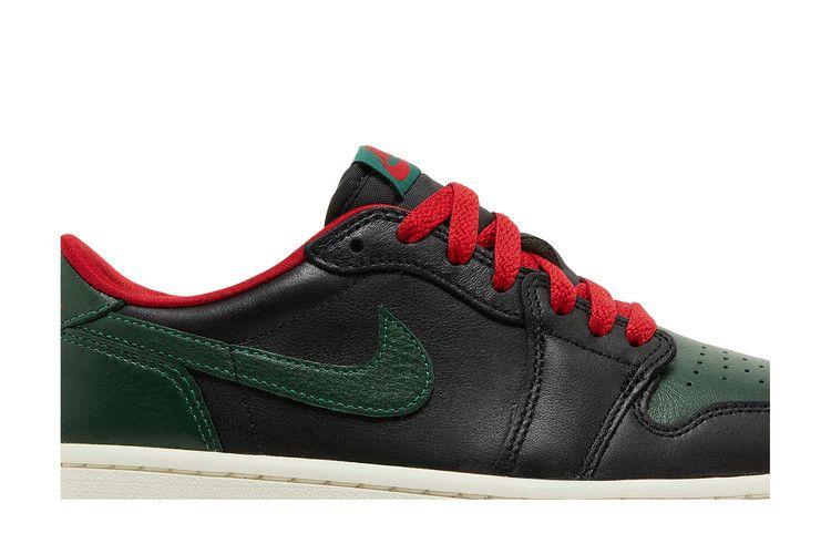 Jordan 1 Retro Low OG Gorge Green Varsity Red (Women's)