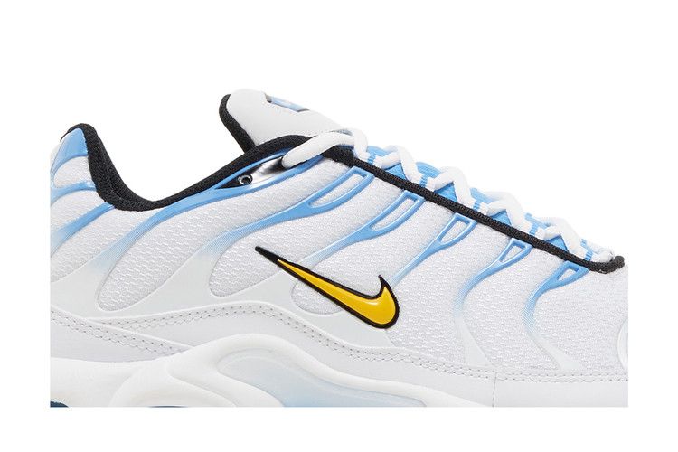 Nike Air Max Plus White University Blue Gold