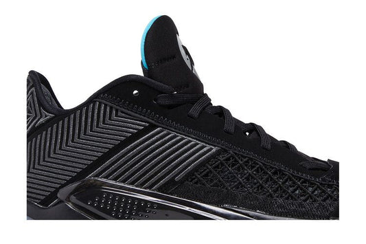 Jordan 38 Low Black Gamma Blue (Translucent Sole)