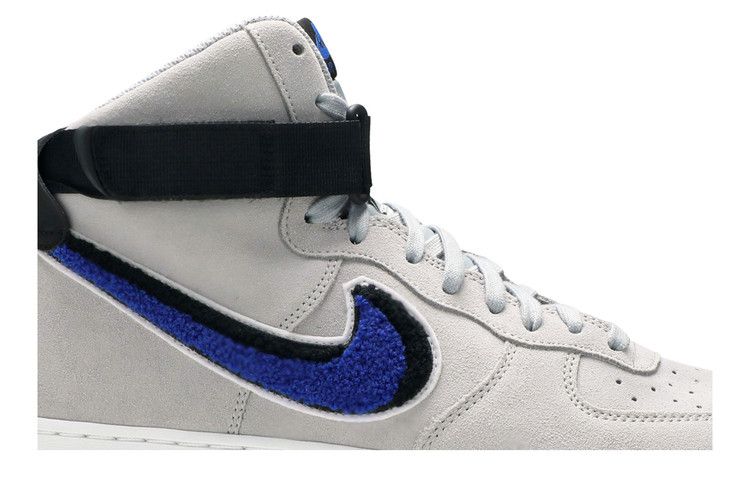 Nike Air Force 1 High Chenille Swoosh Wolf Grey