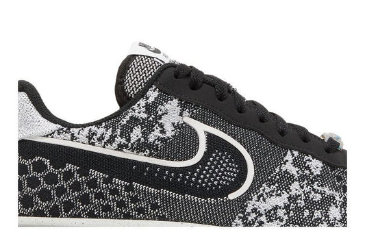 Nike Air Force 1 Low Crater Flyknit Black White Melange