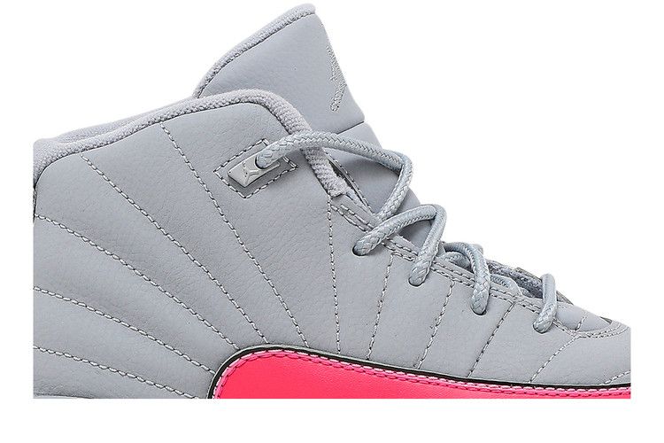 Jordan 12 Retro Wolf Grey Racer Pink (PS)