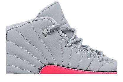 Jordan 12 Retro Wolf Grey Racer Pink (PS)