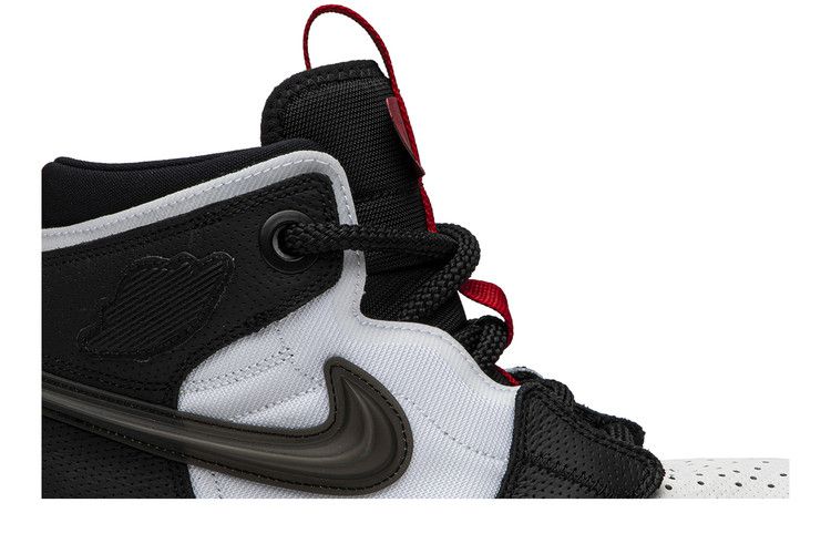 Jordan 1 High React Black White Gym Red