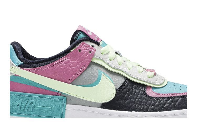 Nike Air Force 1 Low Shadow Barely Volt Oracle Aqua (Women's)