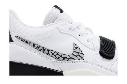 Jordan Legacy 312 Low White Black Elephant Swoosh