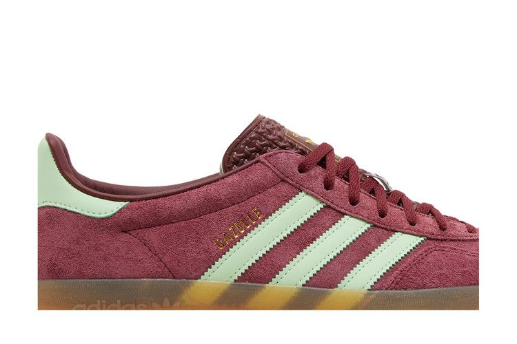 adidas Gazelle Indoor Shadow Red Semi Spark Green