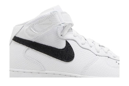Nike Air Force 1 Mid '07 Snakeskin White Black (Women's)