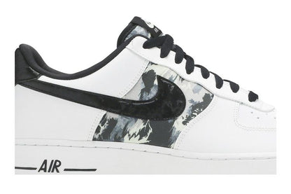 Nike Air Force 1 Low White Ripstop Camo Black Gum