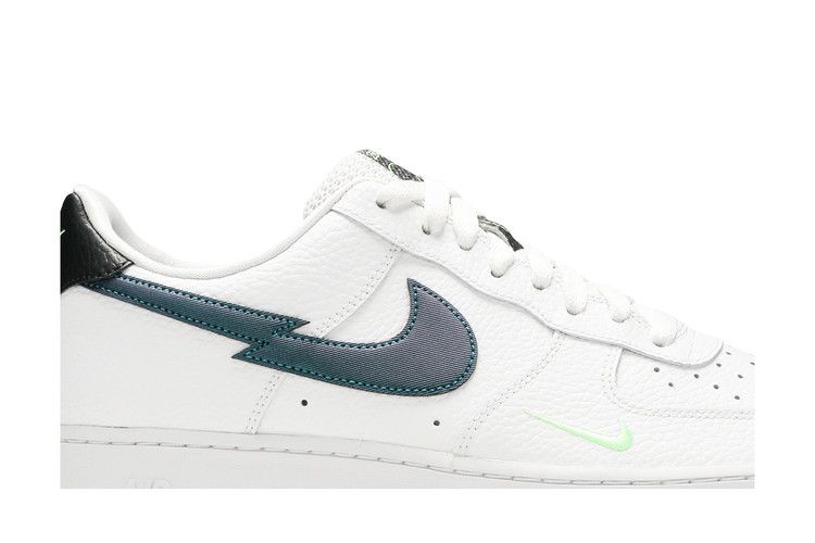 Nike Air Force 1 Low Split Swoosh White Aquamarine