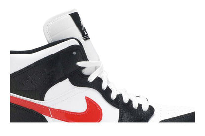 Jordan 1 Mid Alternate Swooshes Red Yellow (Women's)