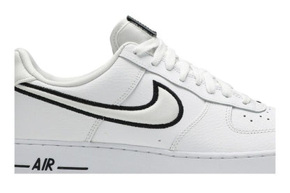 Nike Air Force 1 Low White Black Outline Swoosh