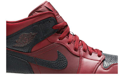 Jordan 1 Retro Mid Team Red Black