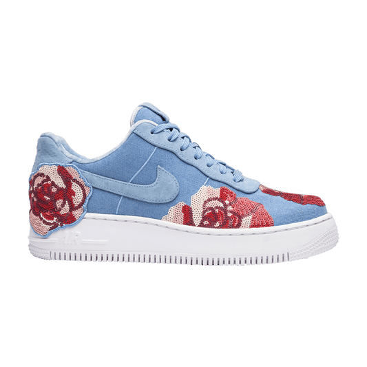 Nike Air Force 1 Upstep Low Denim Rose Sky (Women's)
