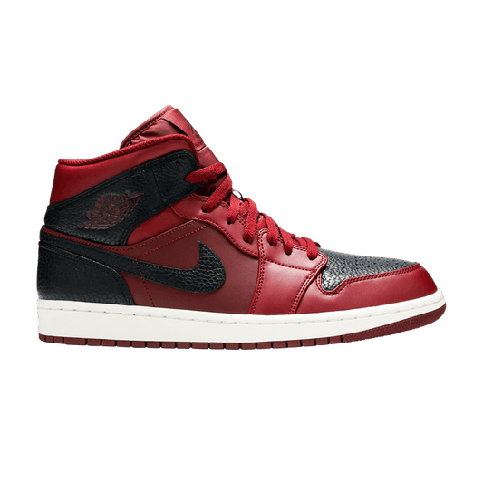 Jordan 1 Retro Mid Team Red Black