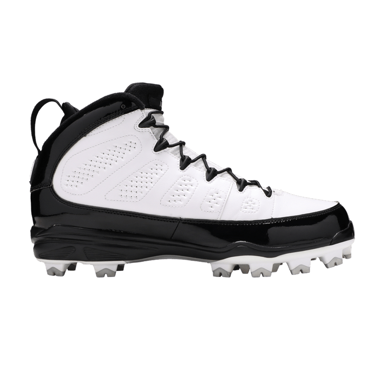 Jordan 9 Retro MCS Cleat RE2PECT White Black