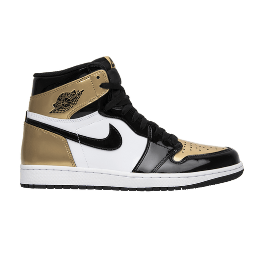 Jordan 1 Retro High NRG Patent Gold Toe