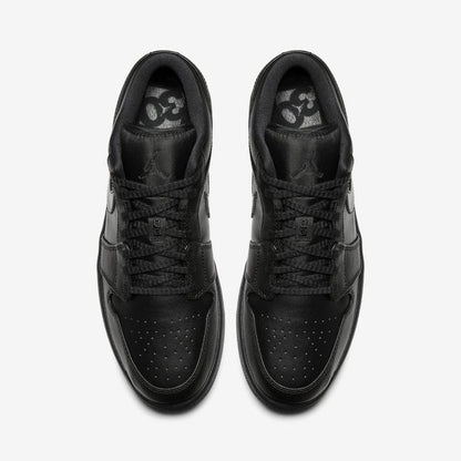 Jordan 1 Low Black Black Noir