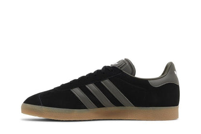 adidas Gazelle Black Olive Gum
