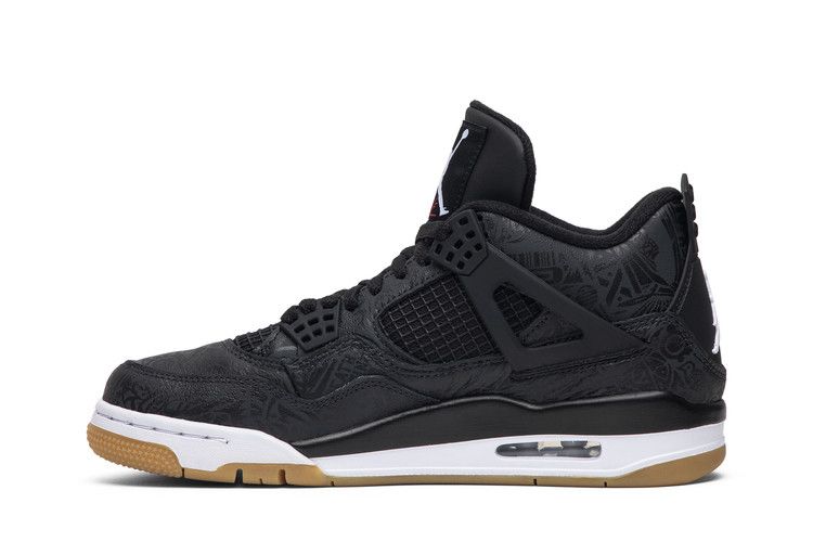Jordan 4 Retro Laser Black Gum