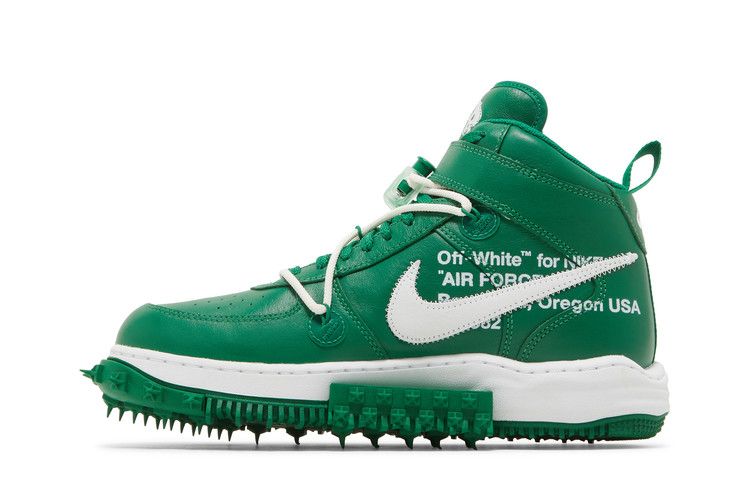 Nike Air Force 1 Mid Off-White Pine Green