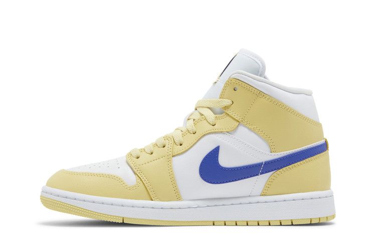 Jordan 1 Mid Lemon Wash Lapis (Women's)