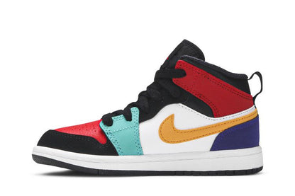 Jordan 1 Mid Bred Multi-Color (PS)