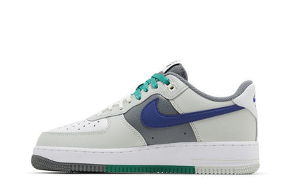 Nike Air Force 1 Low '07 LV8 Split Light Silver Deep Royal Blue