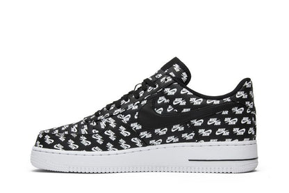 Nike Air Force 1 Low All Over Logo Black