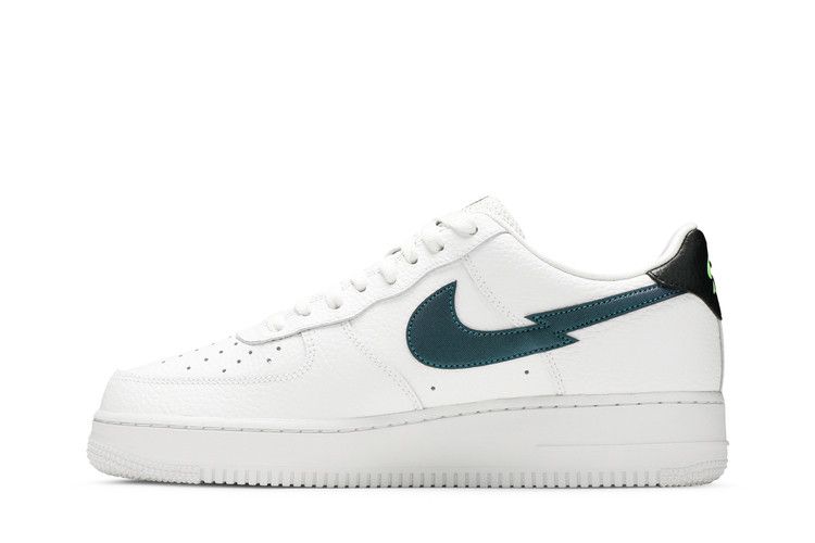 Nike Air Force 1 Low Split Swoosh White Aquamarine