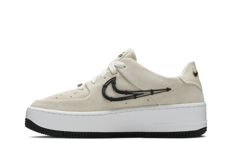 Nike Air Force 1 Sage Low LX Light Cream Black (Women's)