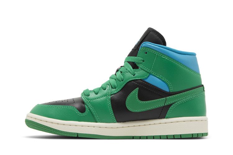 Jordan 1 Mid Lucky Green Aquatone (Women's)