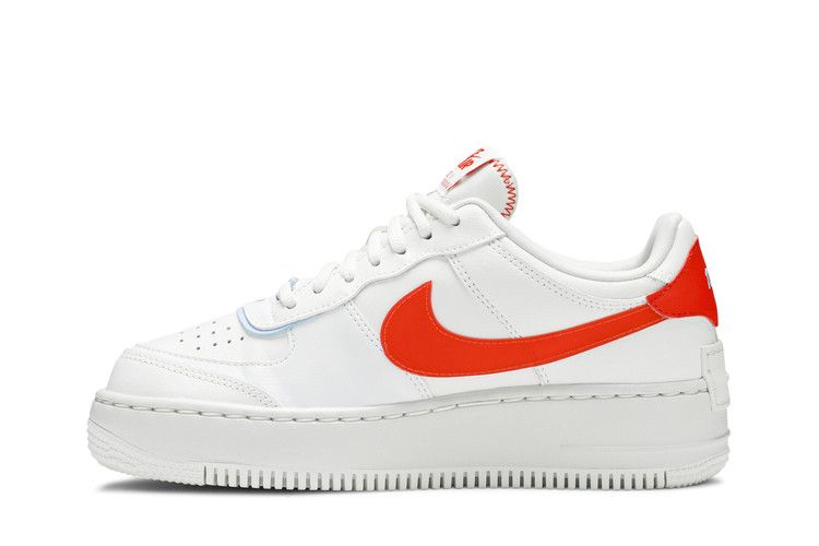 Nike Air Force 1 Low Shadow Summit White Team Orange (Women's)