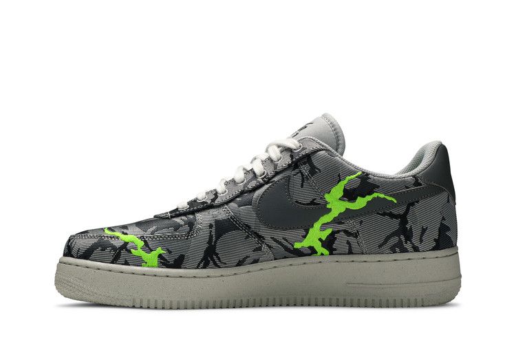 Nike Air Force 1 Low '07 LX Light Smoke Grey Camo Embroidery
