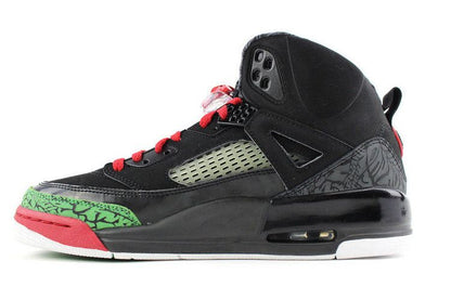Jordan Spizike Black Varsity Red