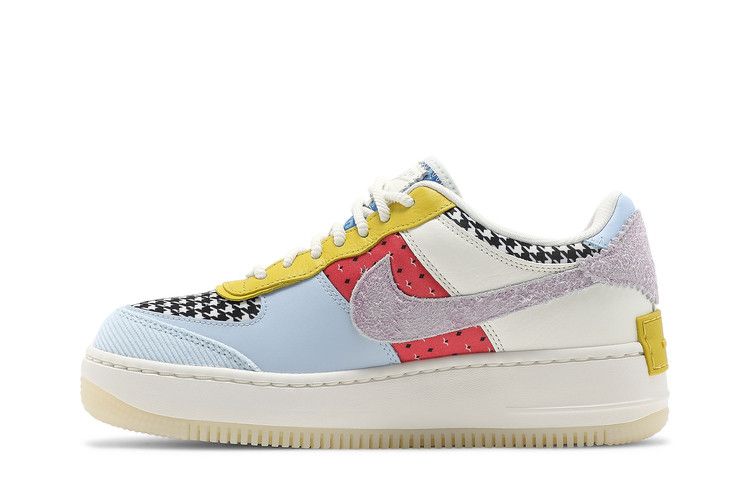 Nike Air Force 1 Low Shadow Multi Print Houndstooth (Women's)