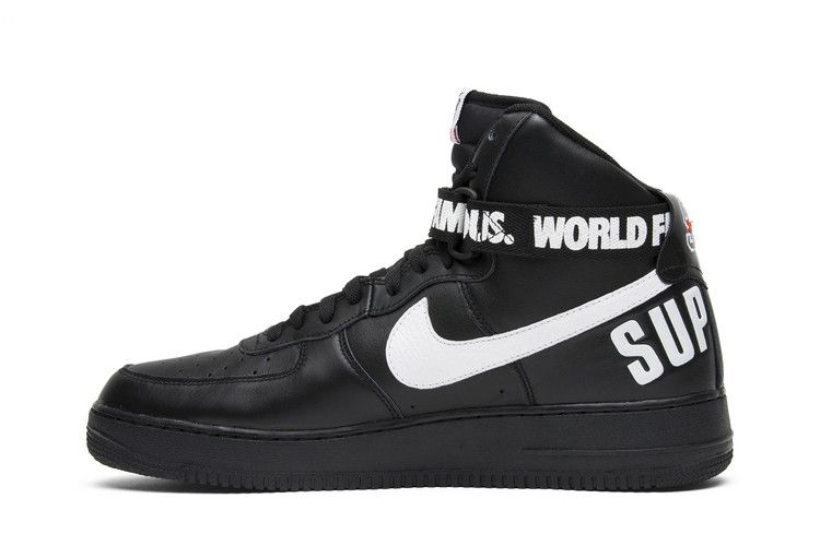 Nike Air Force 1 High Supreme World Famous Black