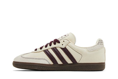 adidas Samba OG Wonder White Maroon (Women's)
