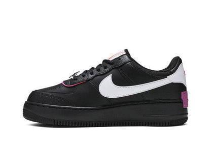 Nike Air Force 1 Low Shadow Removable Patches Black Pink (Women's)