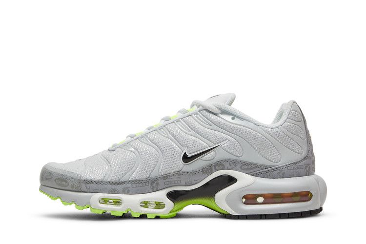 Nike Air Max Plus Platinum Grey Reflective Logos